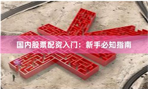 国内股票配资入门：新手必知指南